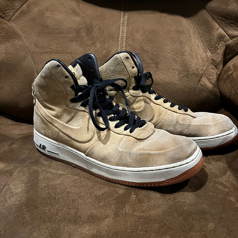 Air Force 1 high ‘wheat leather’ (SOLD)